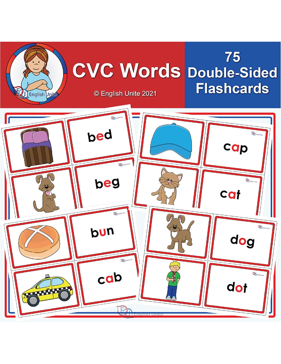 cvc word flashcards
