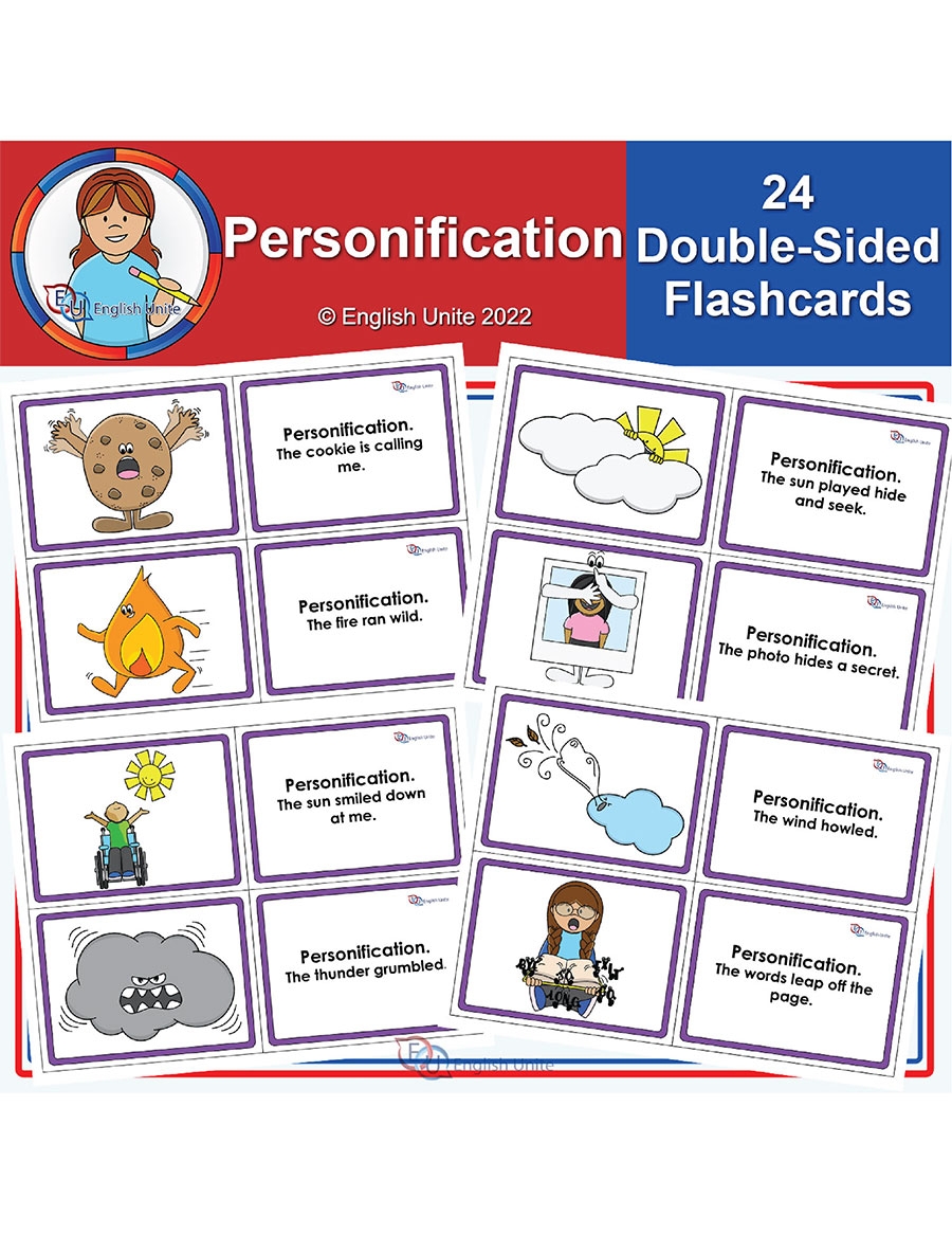 English Unite Flashcards Personification