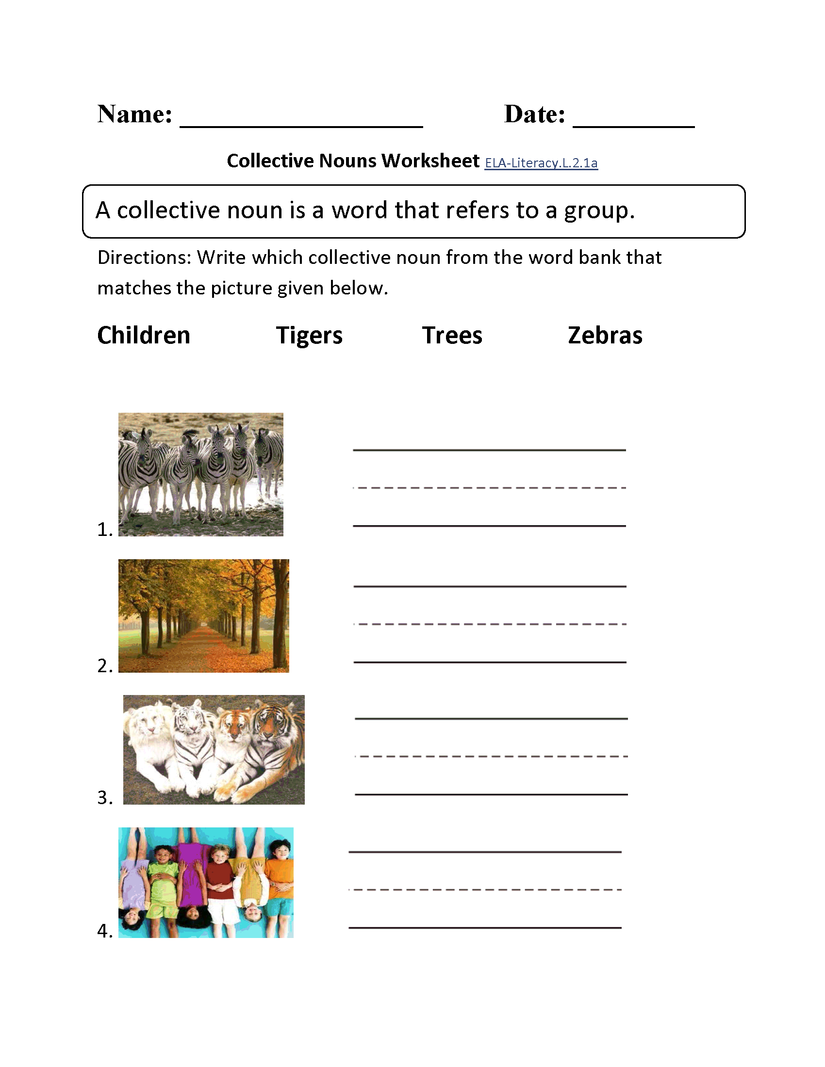 English Worksheets 2nd Grade Common Core Worksheets