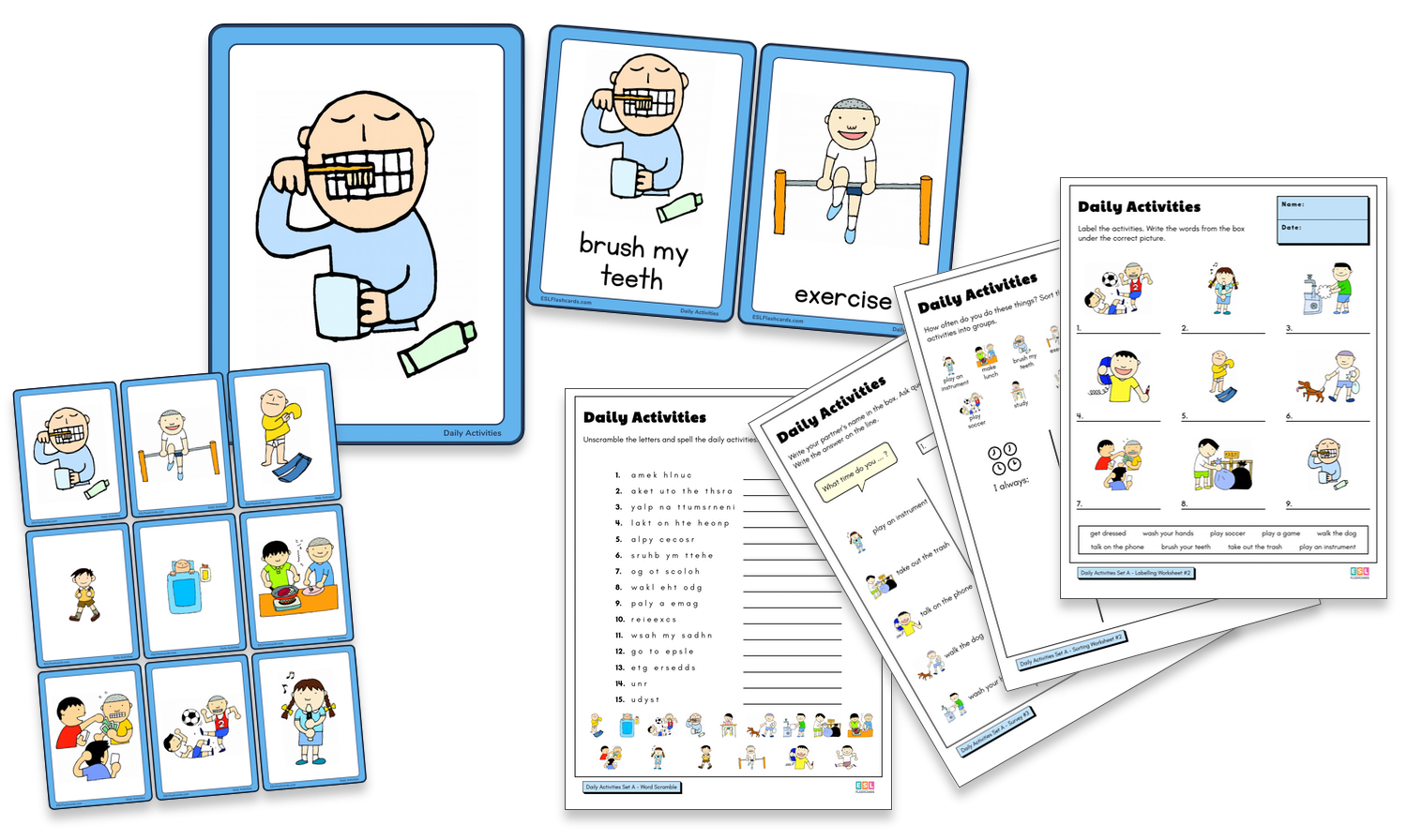 ESL Flashcards Download Free Printable Flashcards 
