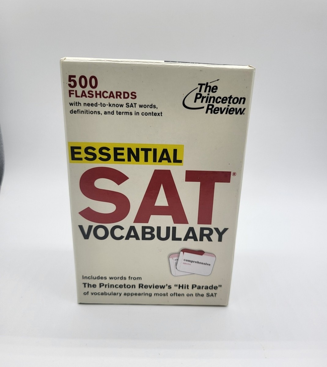 Essential SAT Vocabulary Flashcards By The Princeton Review 9780375429644 EBay