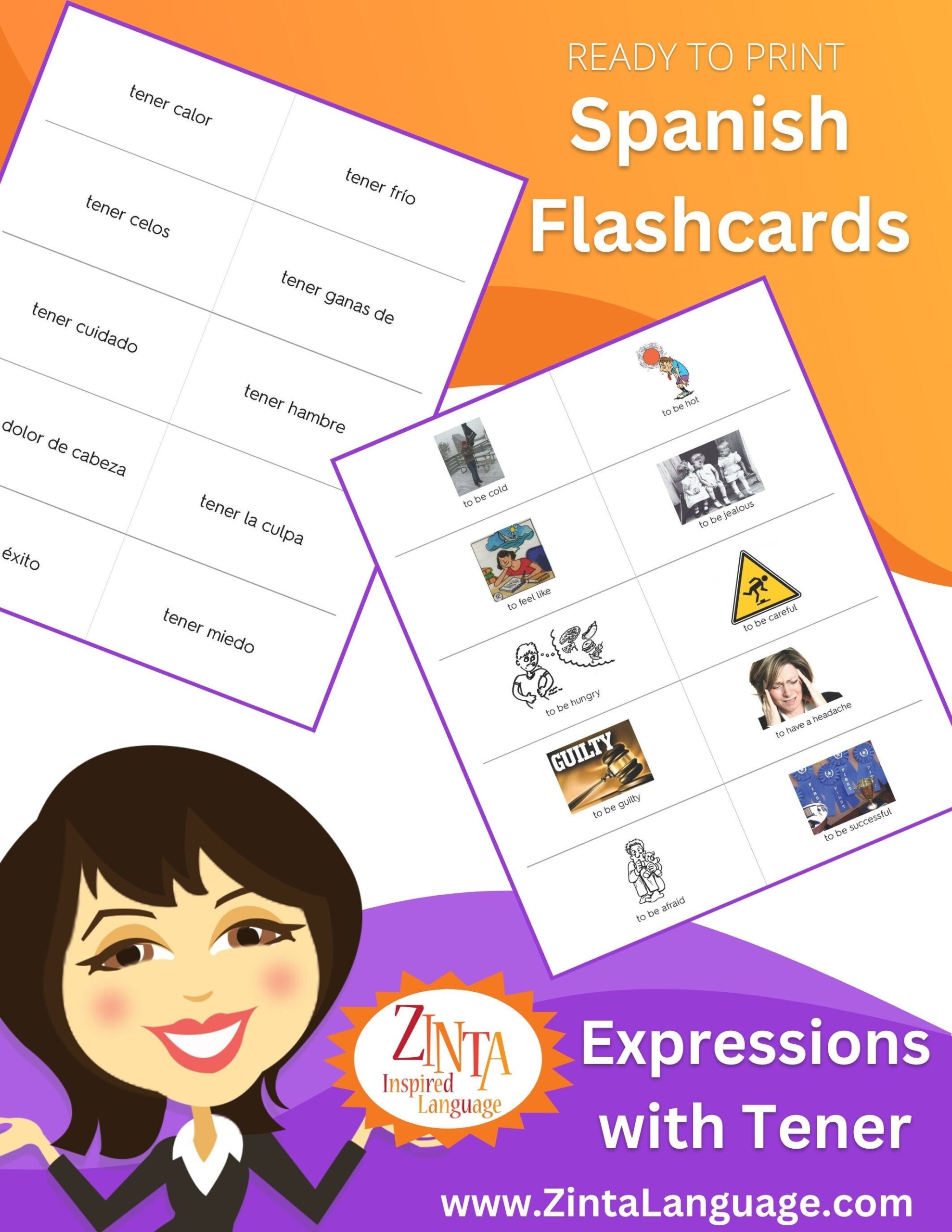 spanish flashcards quizlet