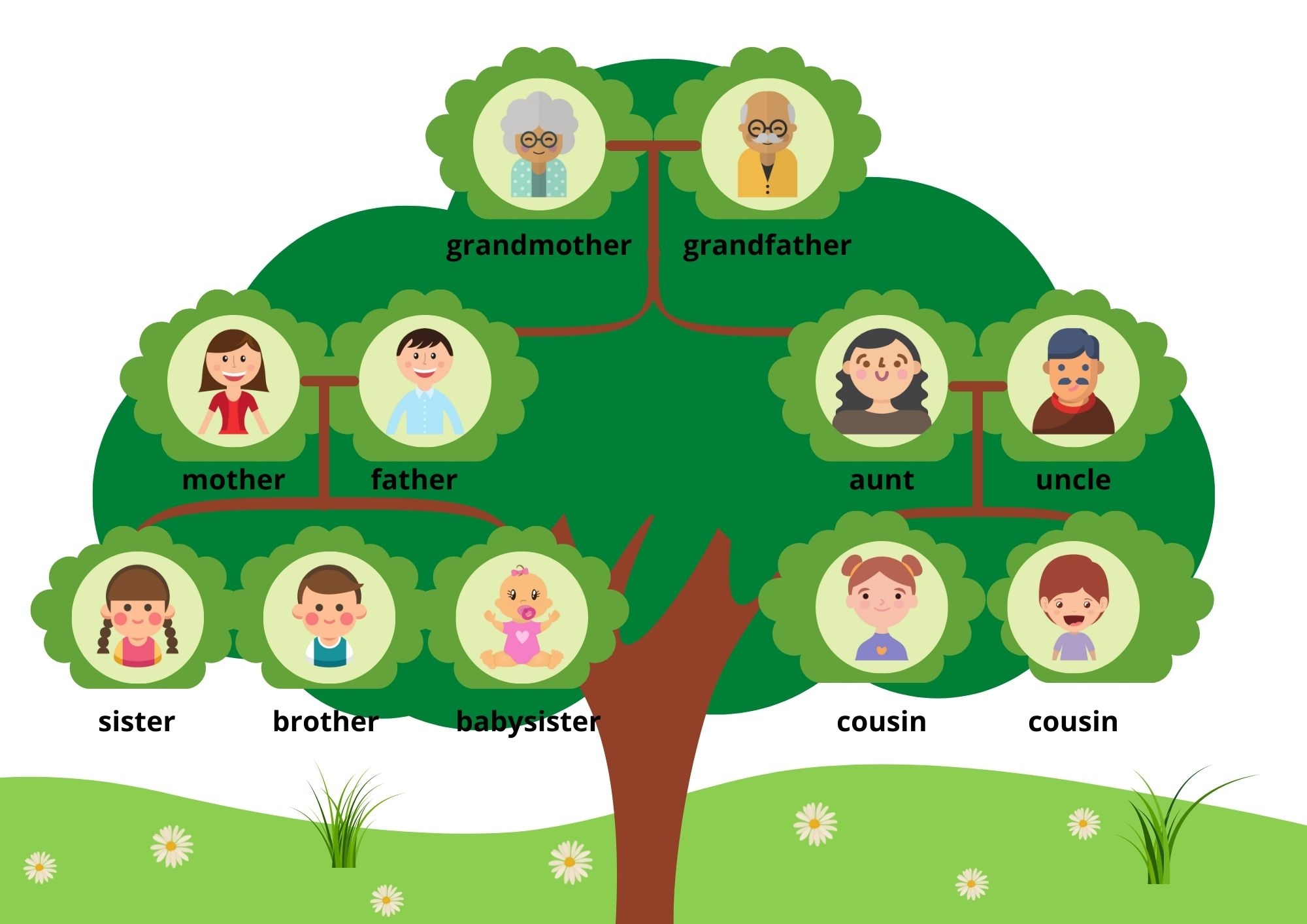 Family Flashcards View Online Or Free PDF Download Ezpzlearn