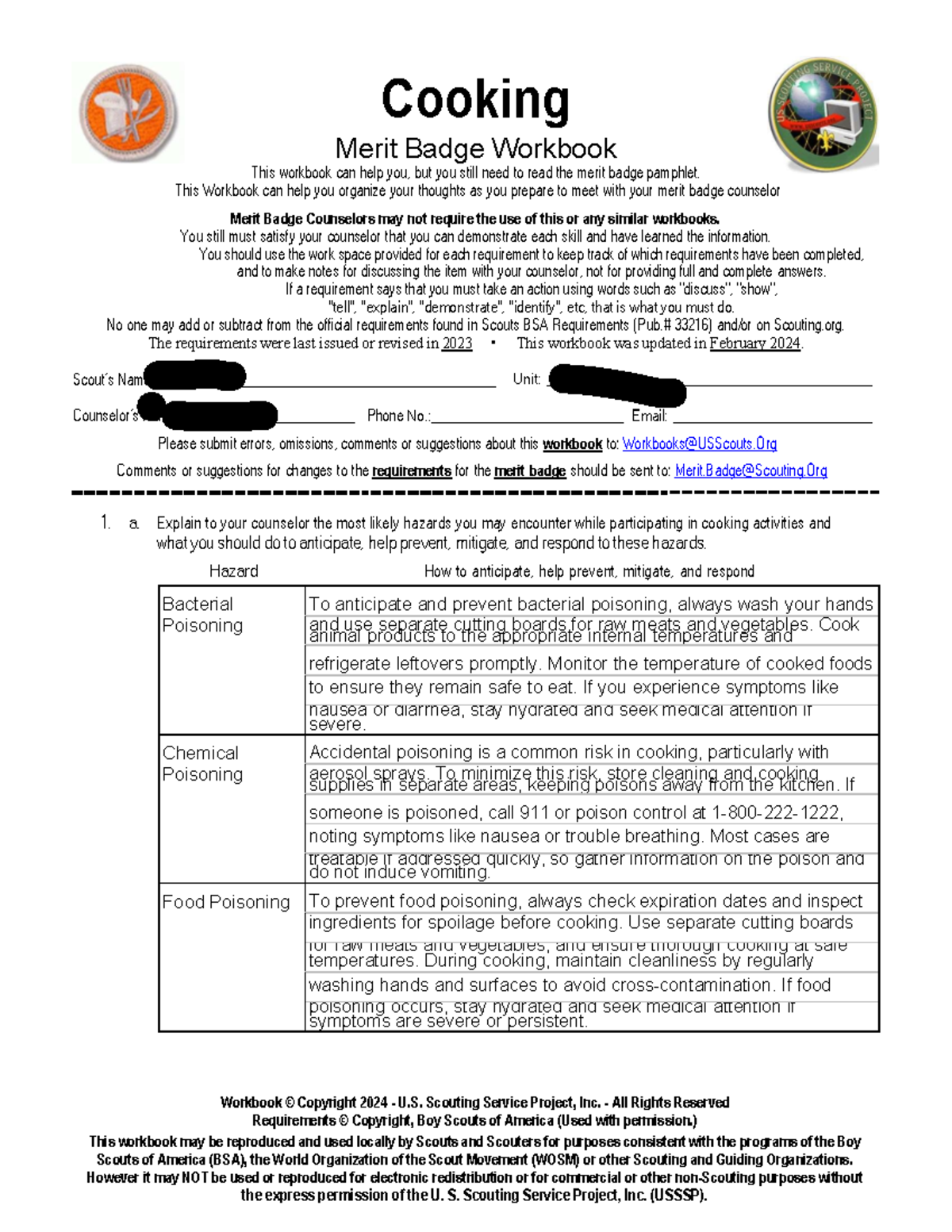 Family Life Merit Badge Workbook 2023 Edition Studocu