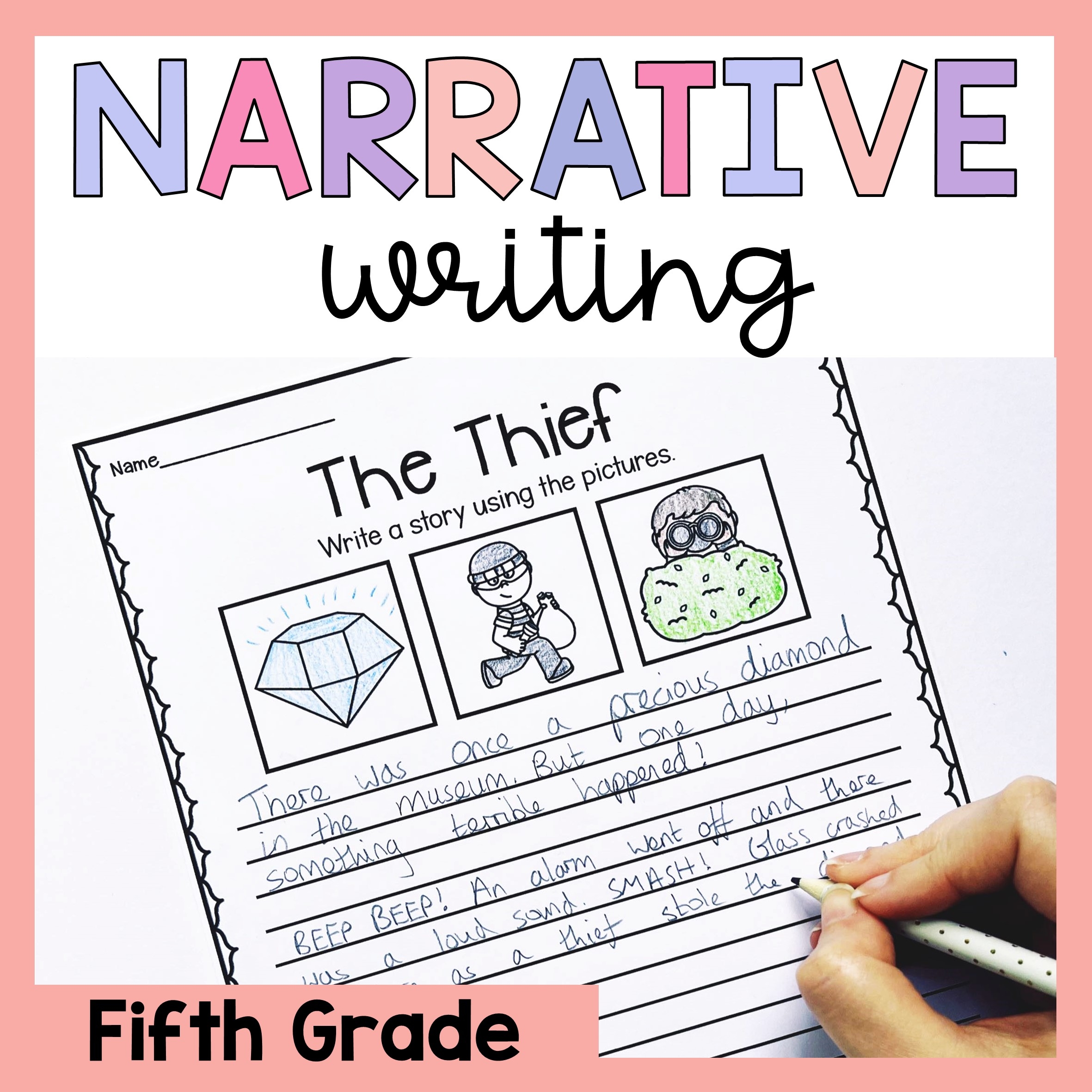 Fifth Grade Narrative Writing Prompts Terrific Teaching Tactics