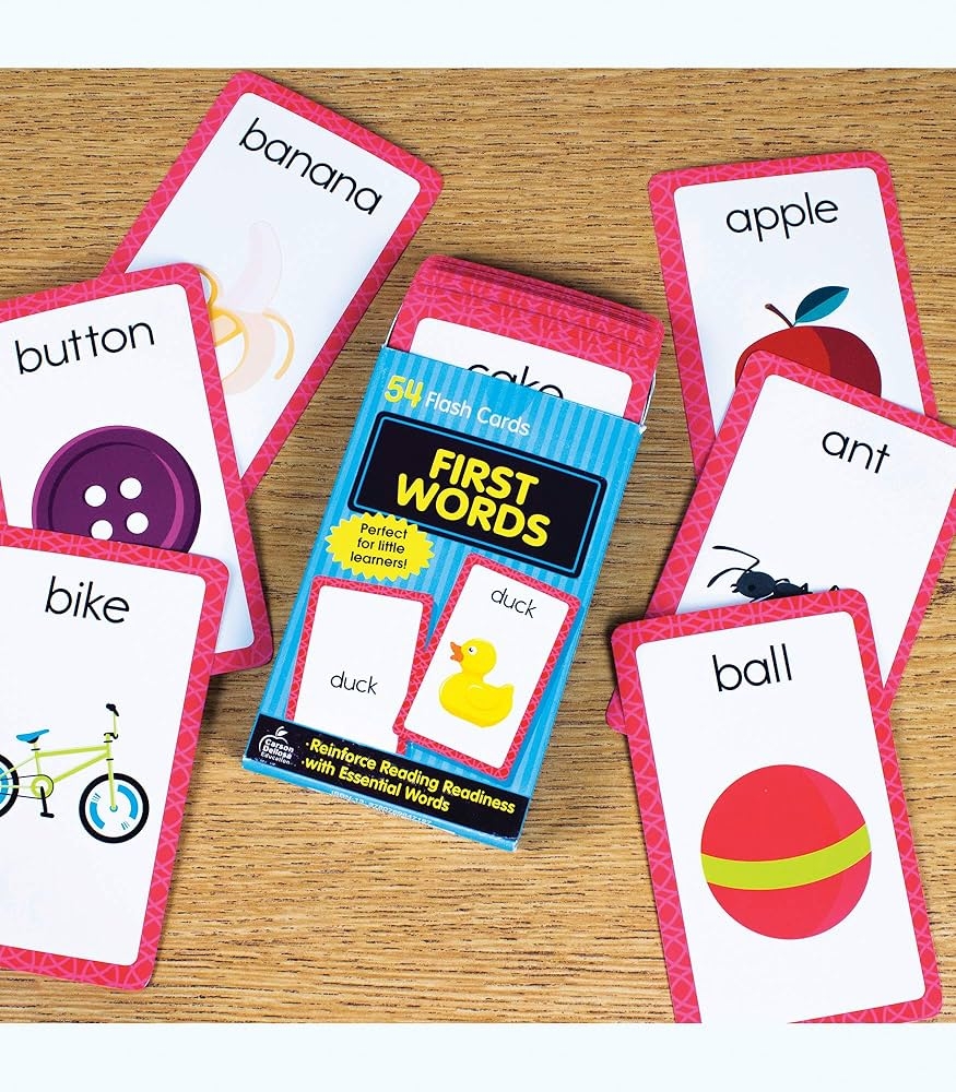 First Words Flash Cards Amazon de B cher