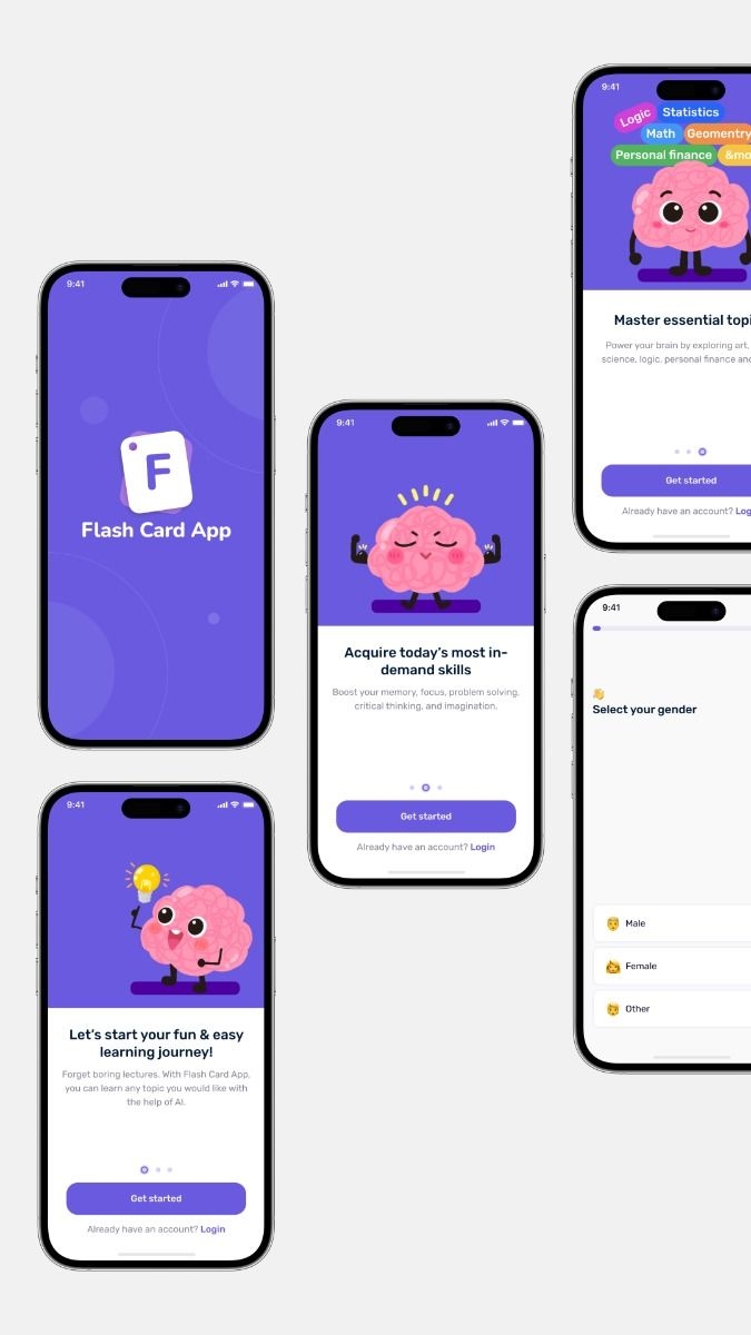 Flash Card App UI