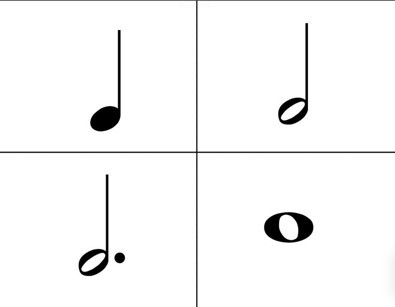 Flash Cards Of Music Notes Symbols amp Terms Good For All Ages Worksheets Library
