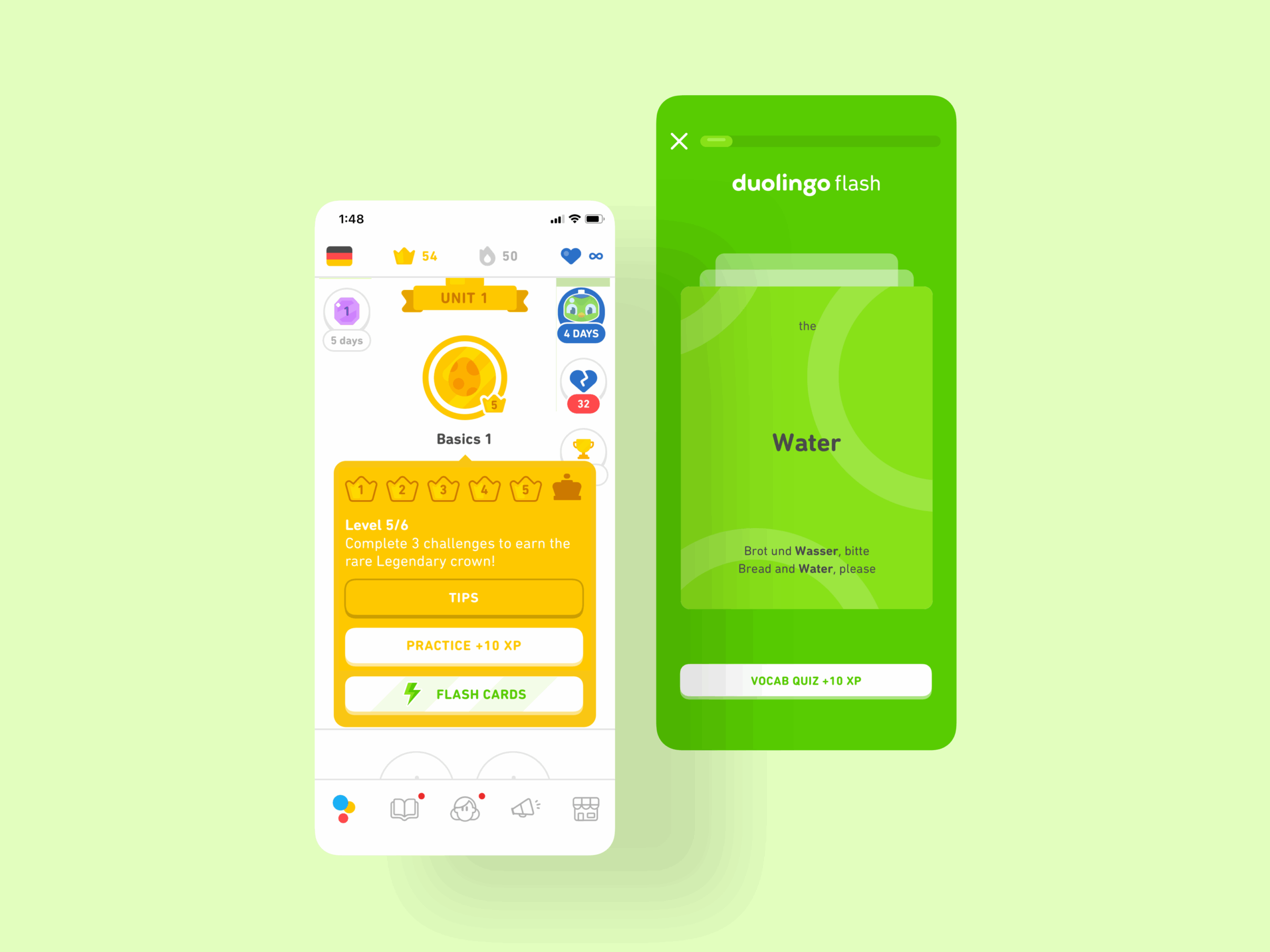 Flashcards For Duolingo By Saleh Riaz Qureshi On Dribbble
