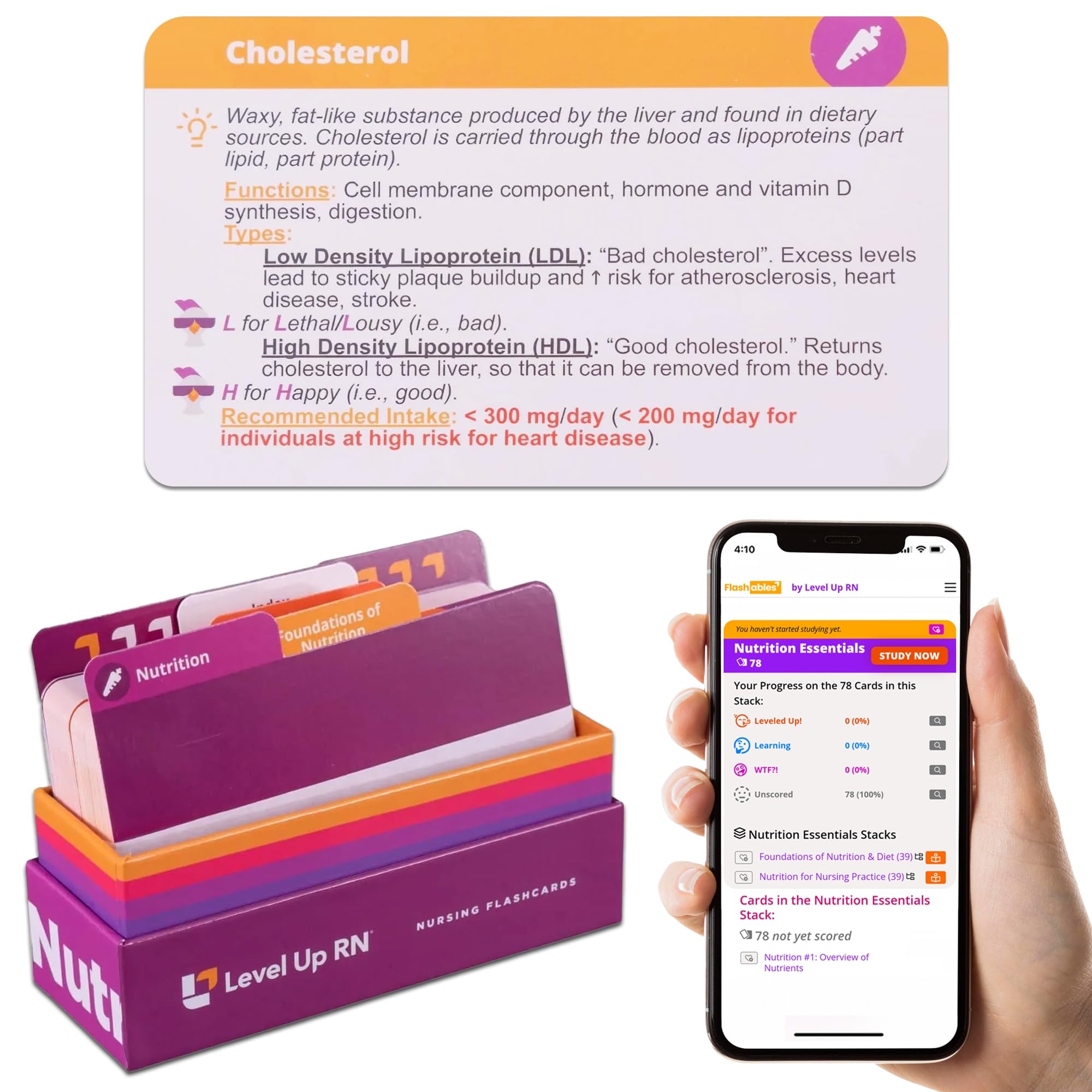 Flashcards PDF Free Download Level Up RN Health Assessment Flash Cards Game Nursing School Exam Prep Prepare For 2024 Nclex Ati Hesi Exams Health Assessment Recipe Cards