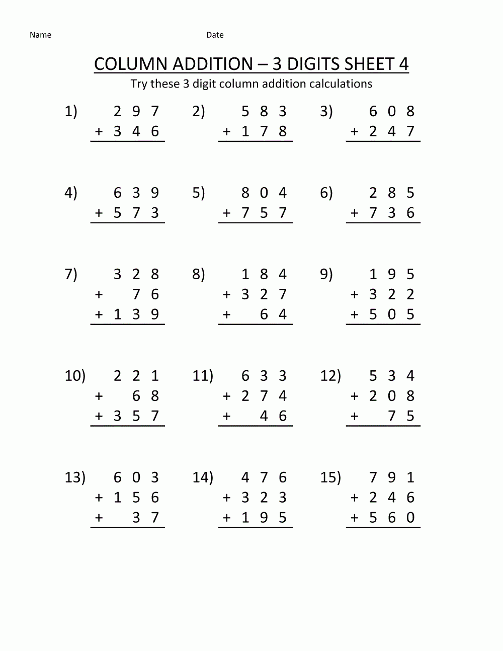 math addition worksheet math addition worksheet