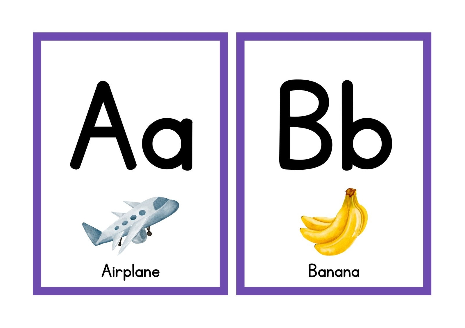 alphabet flashcards online