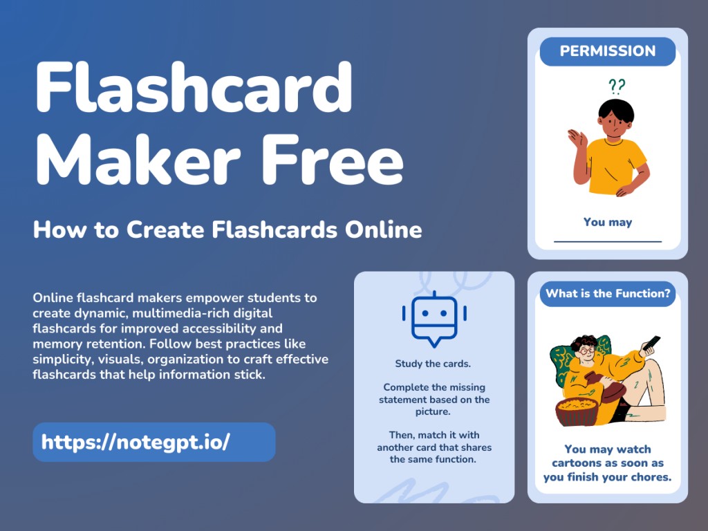 Free Flashcard Maker How To Create Flashcards Online