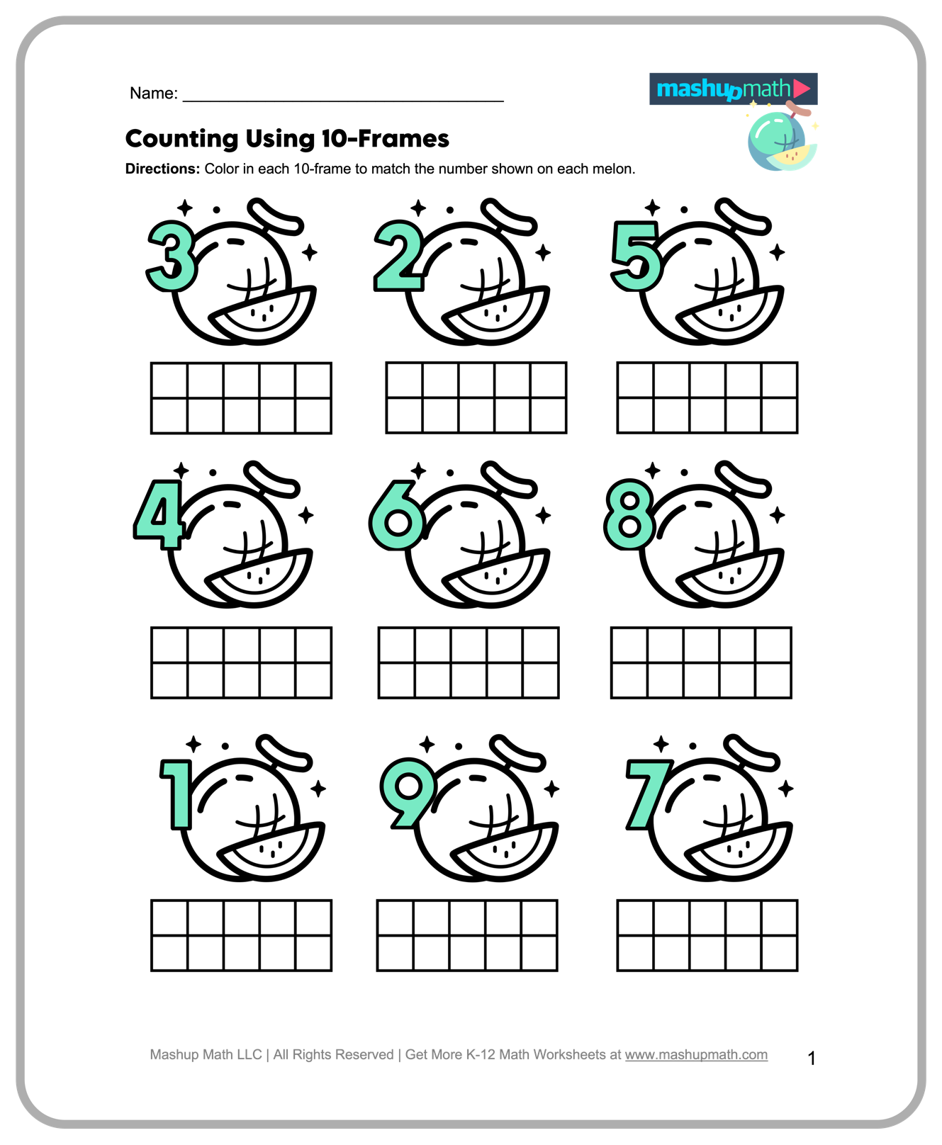 printable kindergarten math worksheets