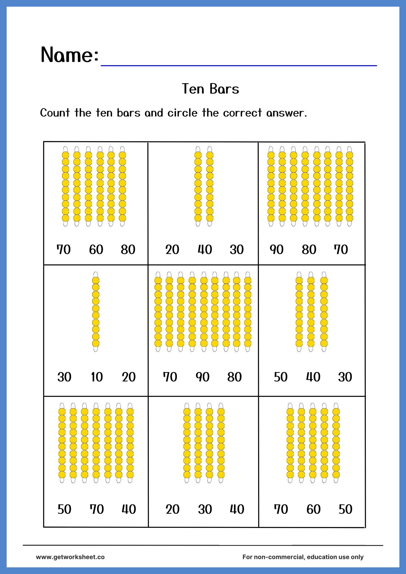 montessori math worksheets
