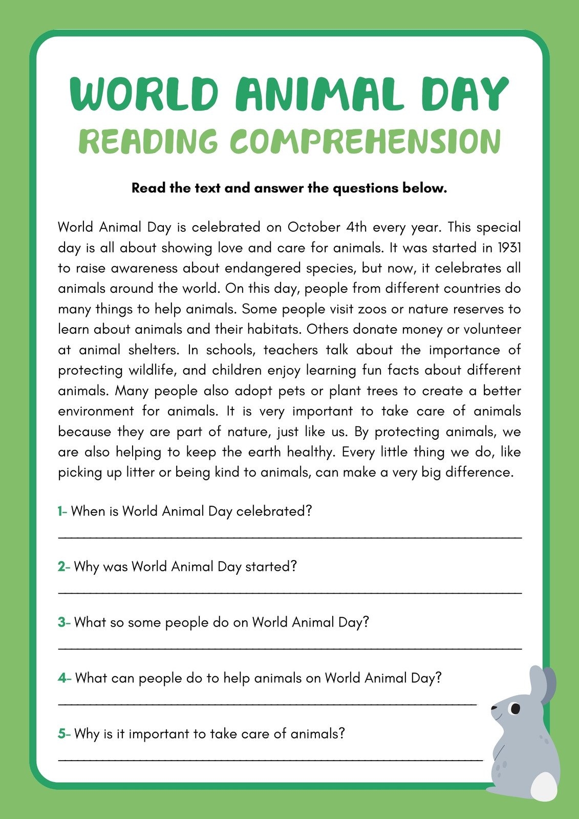 Free Printable 3rd Grade Reading Worksheet Templates Canva Free Printable 3rd Grade Reading Worksheet Templates Canva