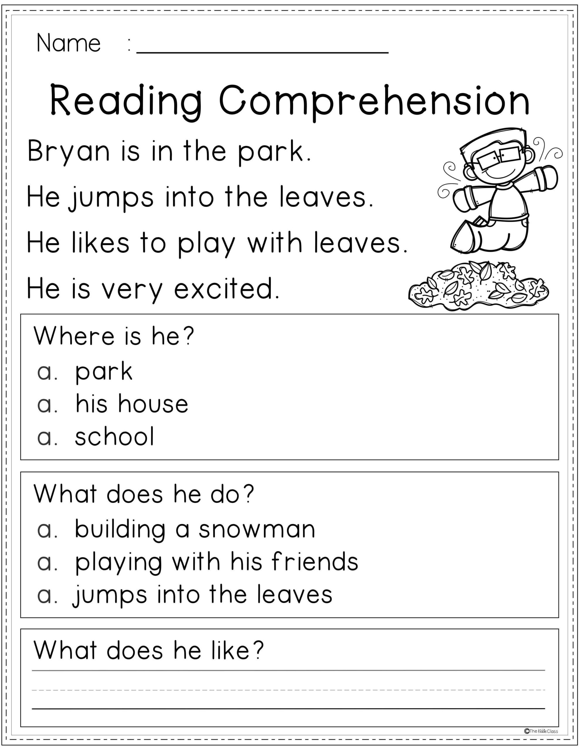 Free Printable First Grade Reading Comprehension Worksheets Worsheets Library Worksheets Library Free Printable First Grade Reading Comprehension Worksheets Worsheets Library Worksheets Library