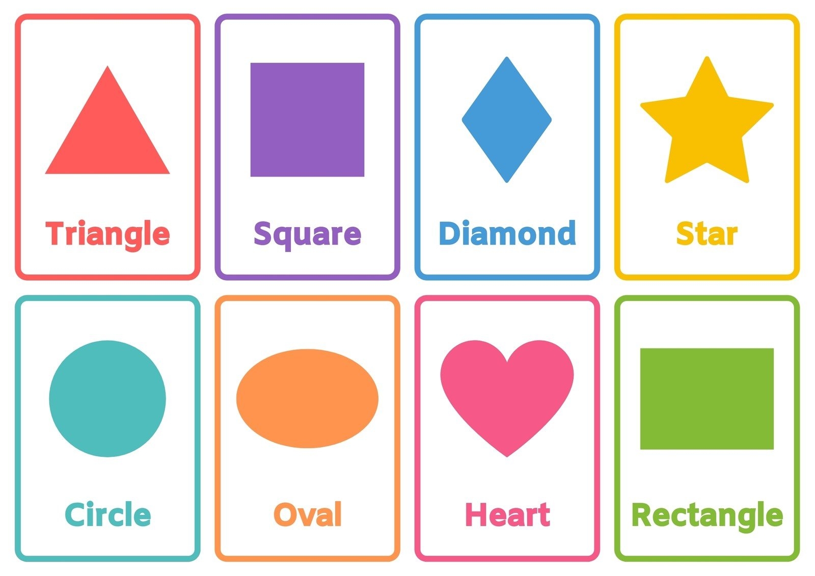 print flashcards template