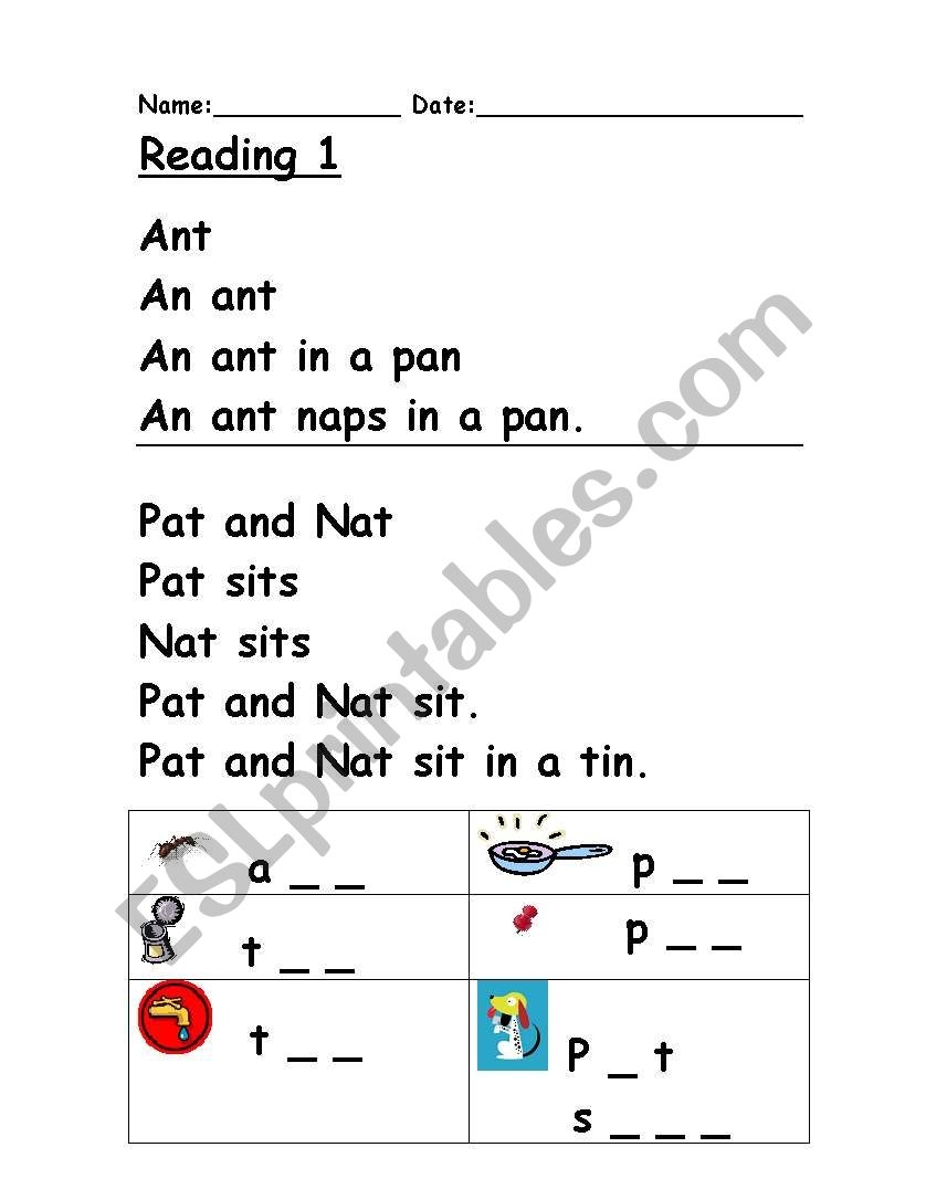 Free Reading Phonics Worksheet Download Free Reading Phonics Worksheet Png Images Free Worksheets On Clipart Library