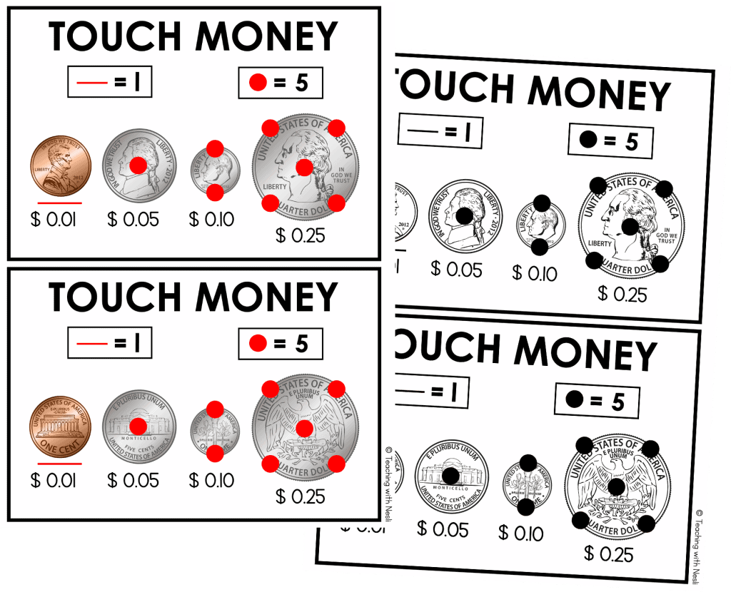 FREE Touch Money Chart You Can Use With Your Students Today Freebie Inside Teaching With Nesli