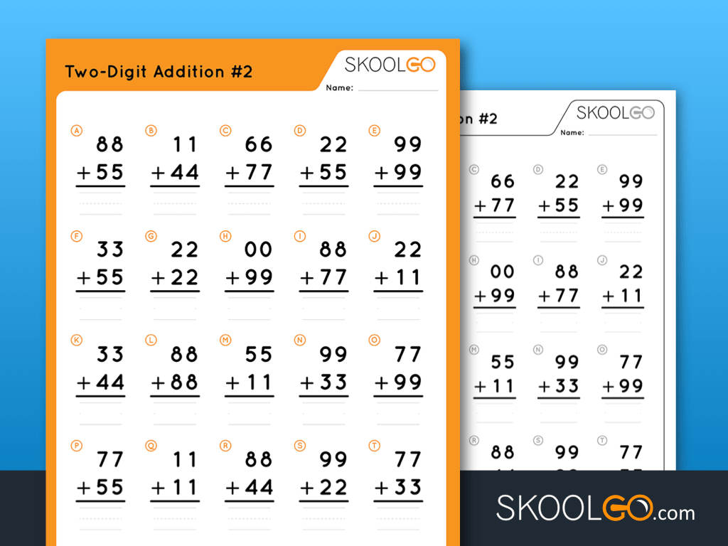 2nd grade addition worksheets