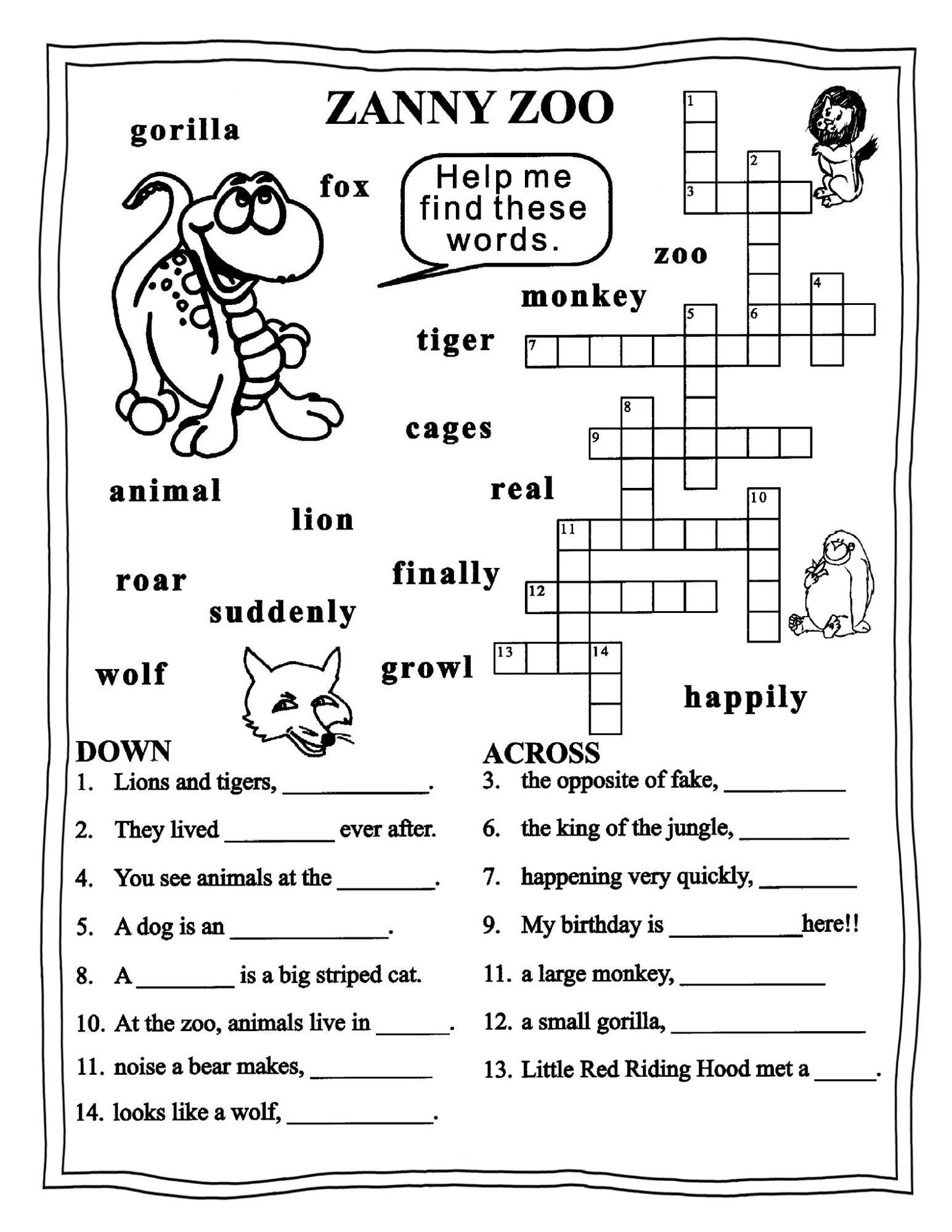 Free Worksheets For Grade 3