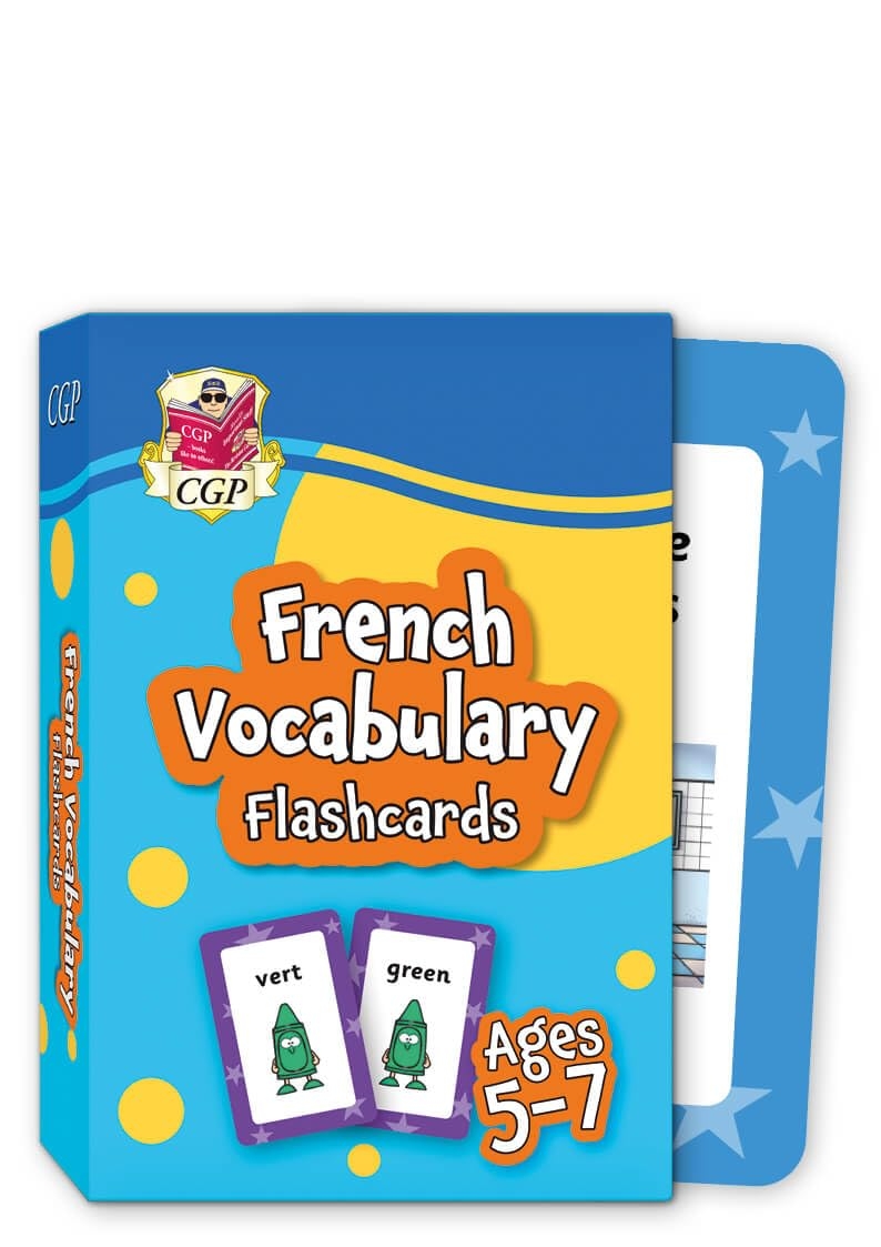 French Vocabulary Flashcards For Ages 5 7 with Free Online Audio CGP KS1 Activity Books And Cards CGP Books CGP Books Amazon de B cher