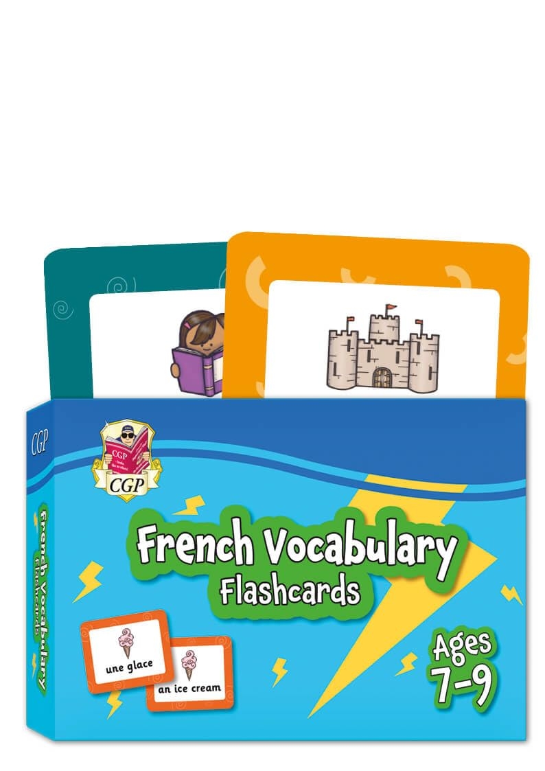 French Vocabulary Flashcards For Ages 7 9 with Free Online Audio CGP KS2 Activity Books And Cards CGP Books CGP Books Amazon de Books