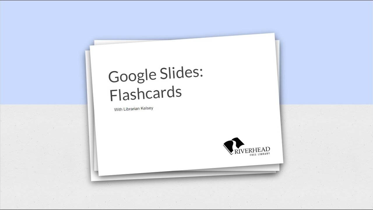 Google Slides Let s Make Flashcards YouTube Google Slides Let s Make Flashcards YouTube