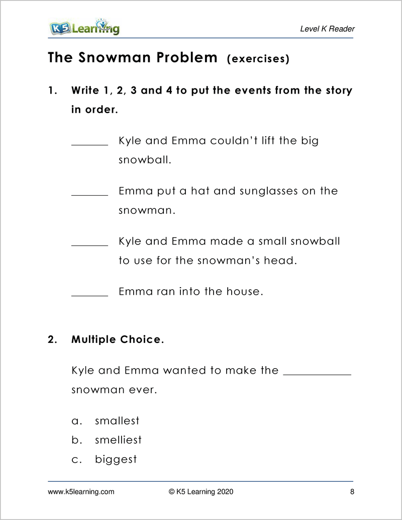Grade 2 Reading Workbook Level K2 K5 Bookstore