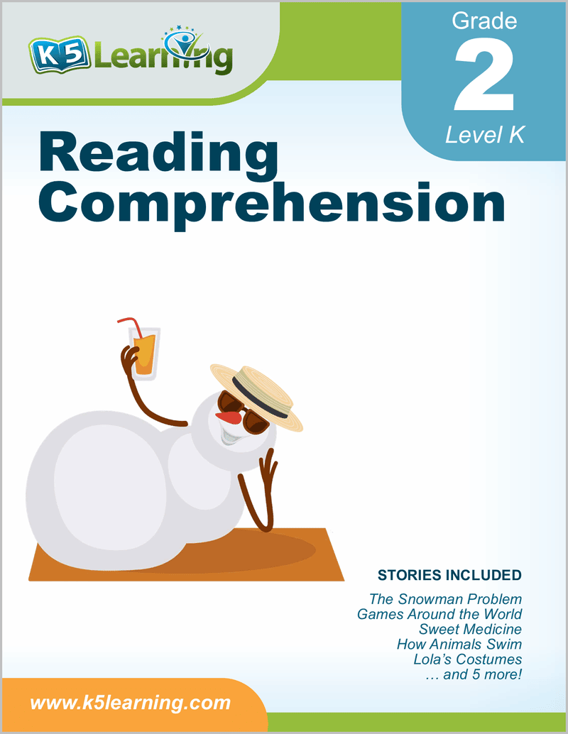 Grade 2 Reading Workbook Level K2 K5 Bookstore