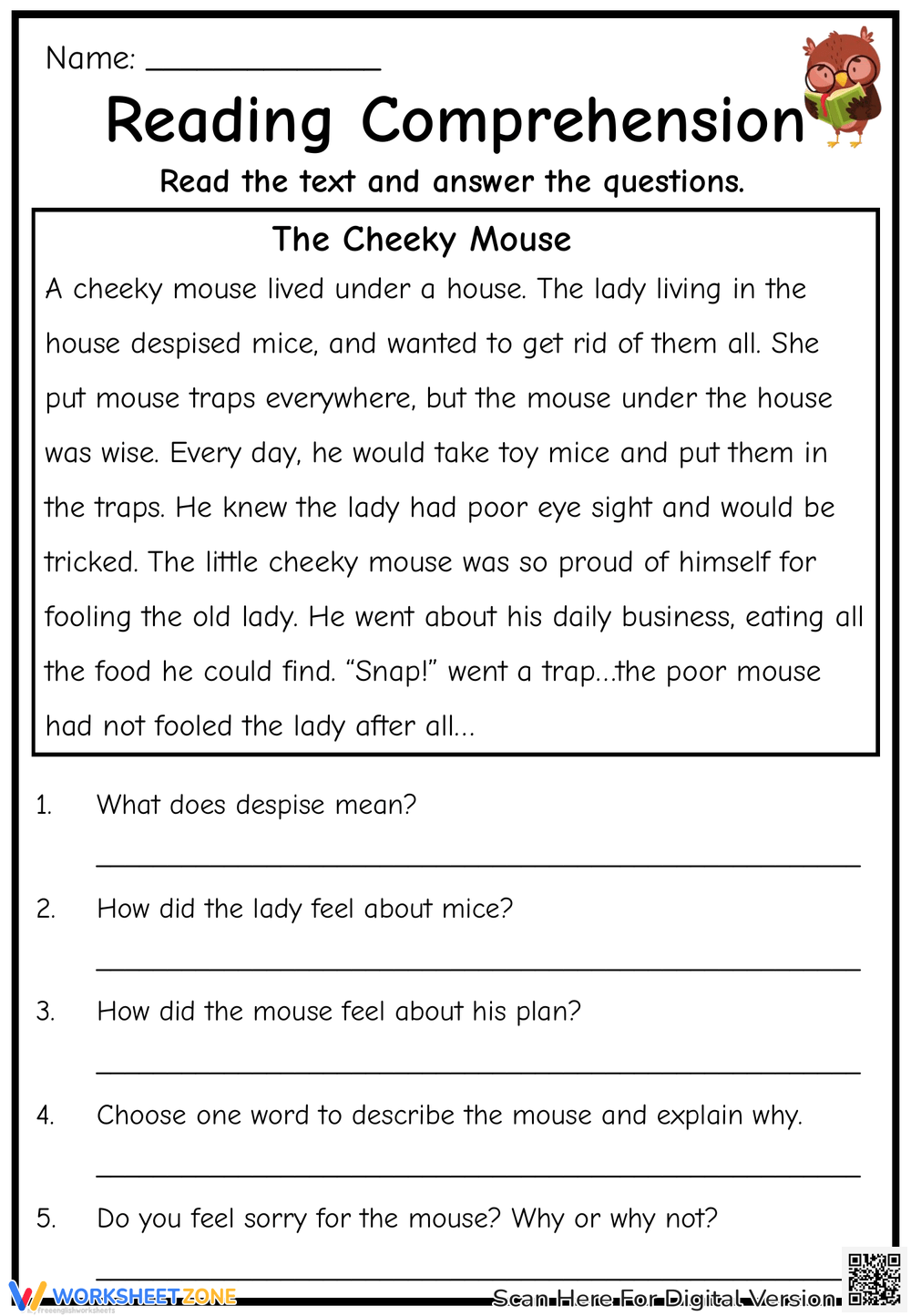 Grade 3 Level Reading Worksheets 2024 Worksheets Library