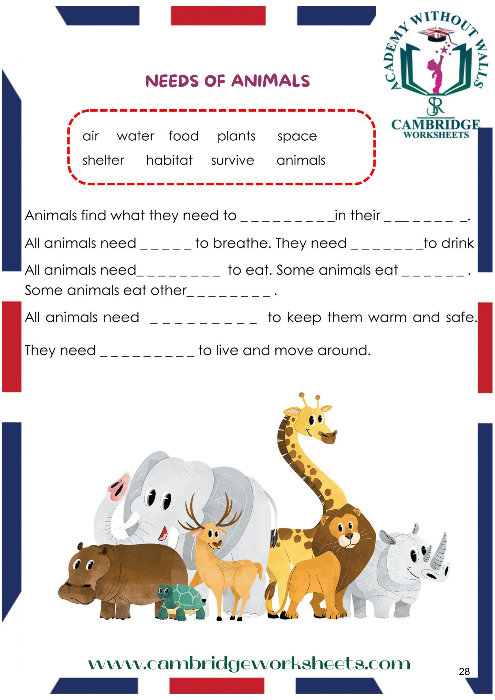 Grade 3 Science Pack Cambridge Work Sheets