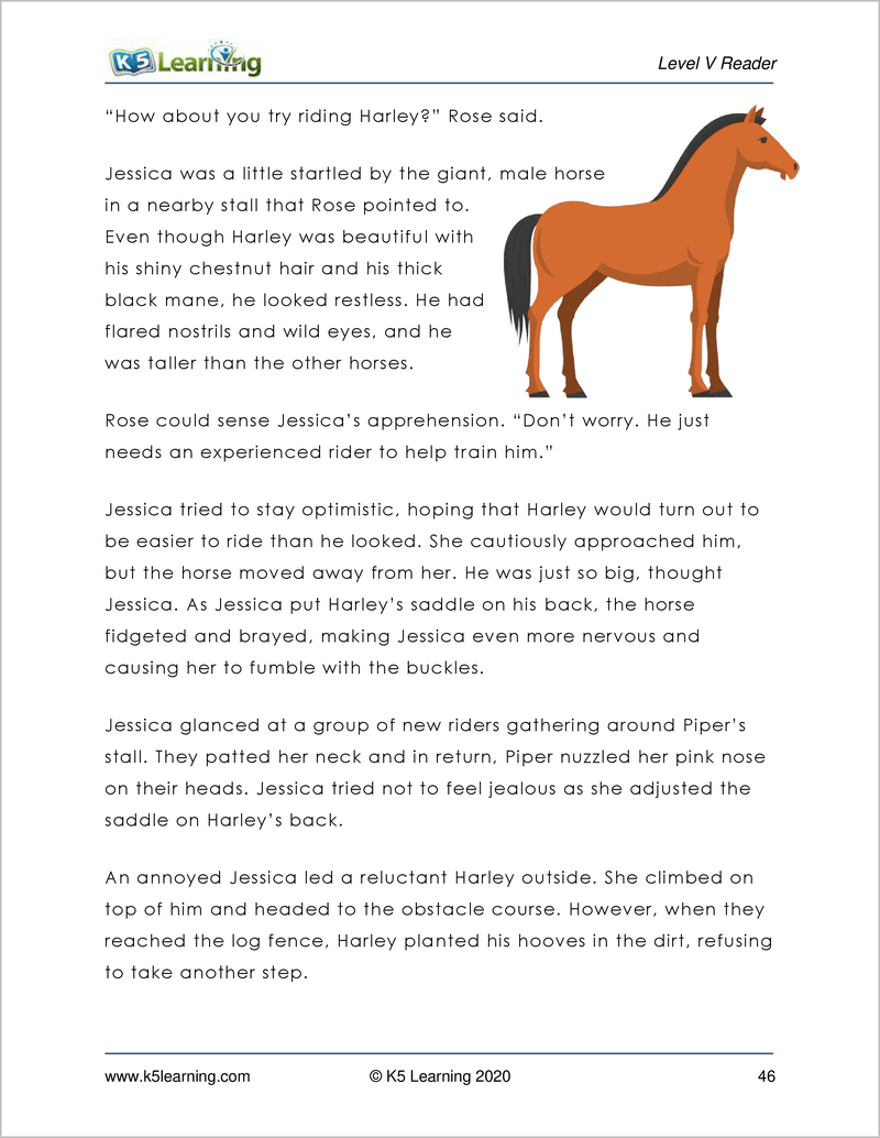 Grade 6 Reading Workbook Level V K5 Bookstore