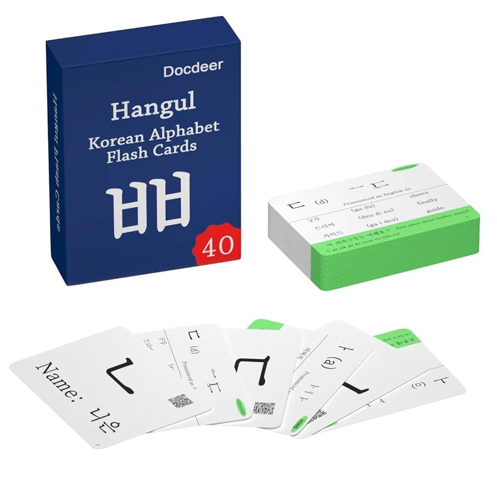 Hangul Koreanisches Alphabet Syllabary Lernkarten F r Anf nger Erwachsene Koreanische Lernkarten Lernvideo Mit Reiner Aussprache Beispielsatz W rter Amazon de Spielzeug