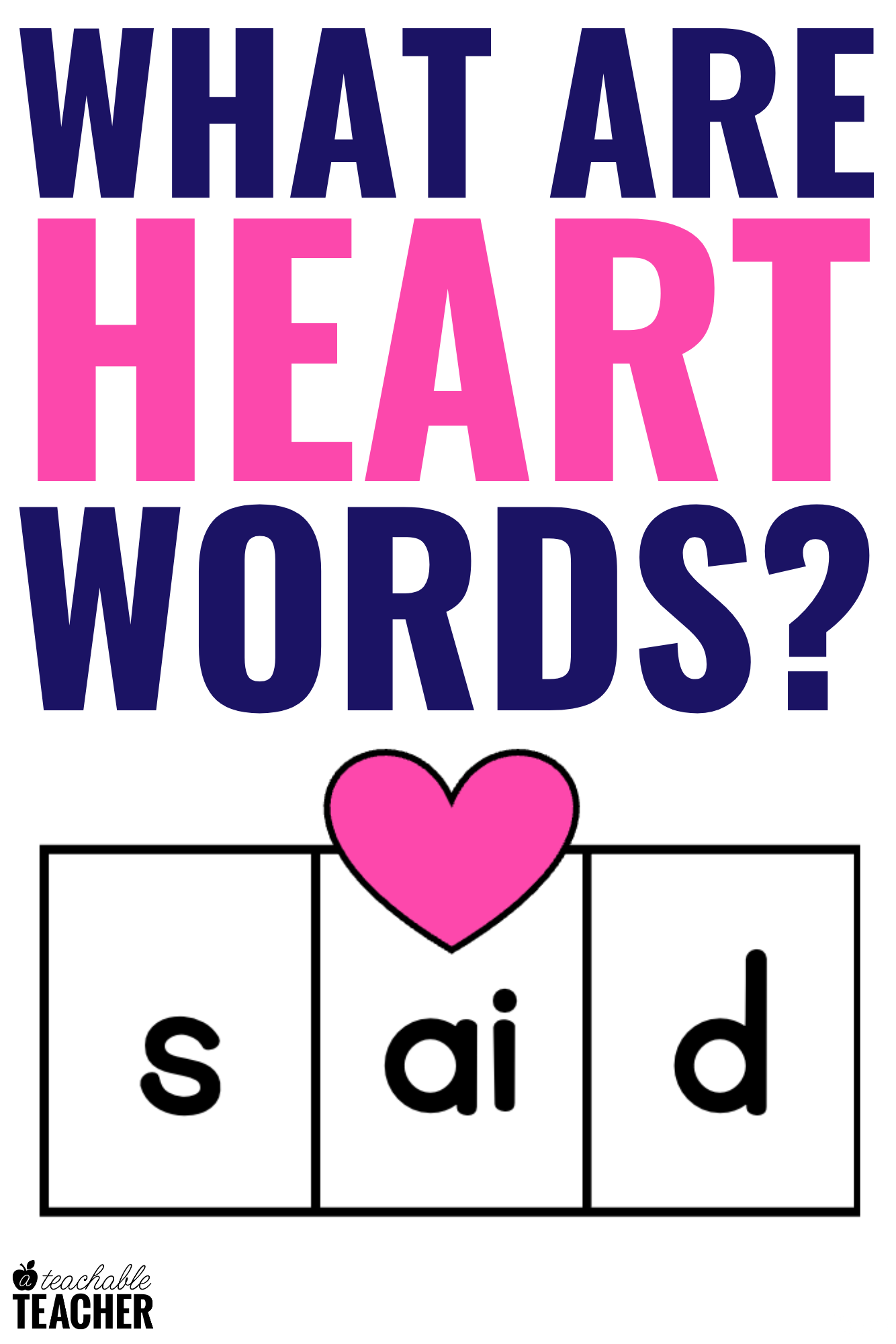 Heart Words What Are They And How Do We Teach Them 