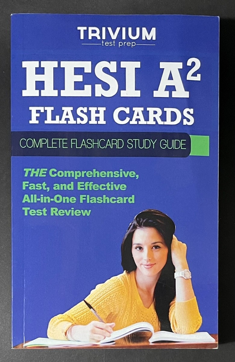 Hesi A2 Flash Cards Complete Flash Card Study Guide By Trivium Test Prep 9781940978161 EBay
