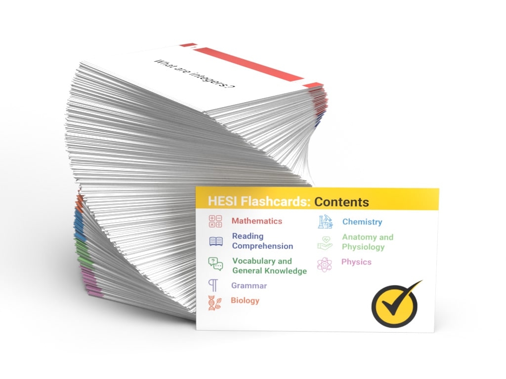 HESI A2 Flashcards with HESI A2 Practice Questions 