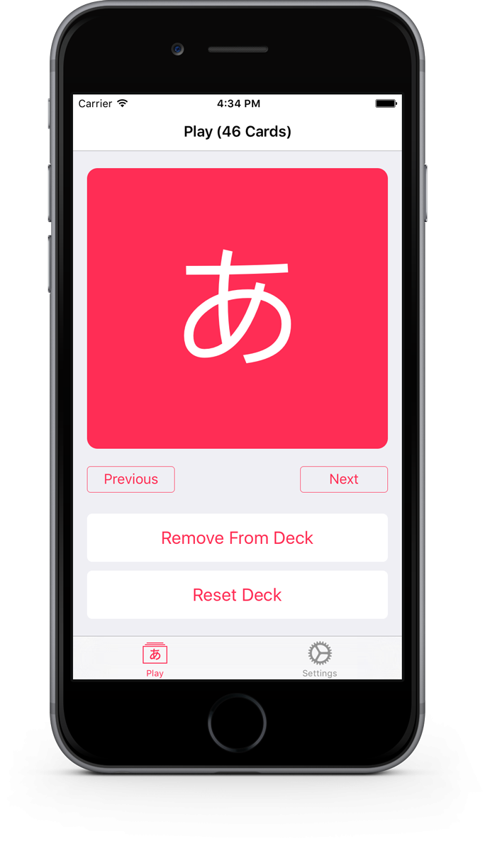Hiragana Flash Hiragana Katakana Flash Card App