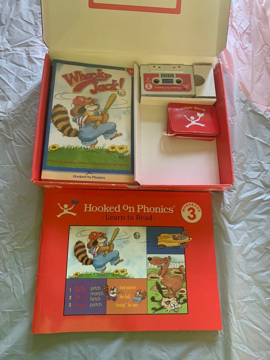Hooked On Phonics Levels 3 4 5Learn To Read Books Cassette Workbook Flashcards EBay