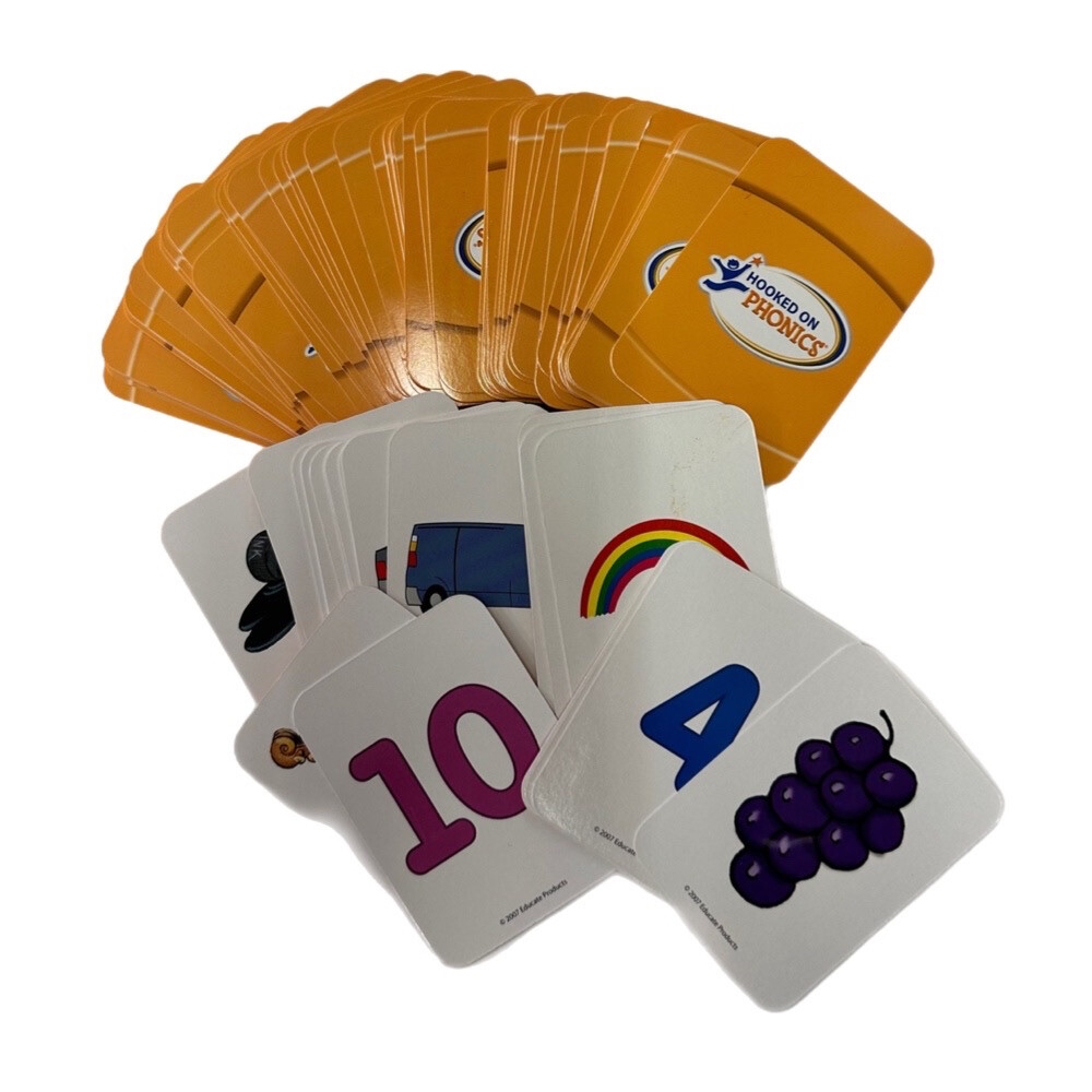 Hooked On Phonics REPLACEMENT Picture Flashcards EBay