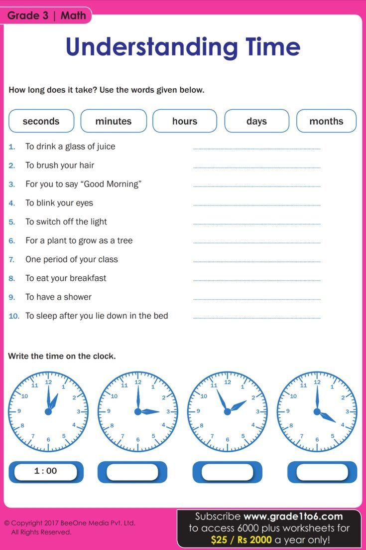 How Long It Takes Time