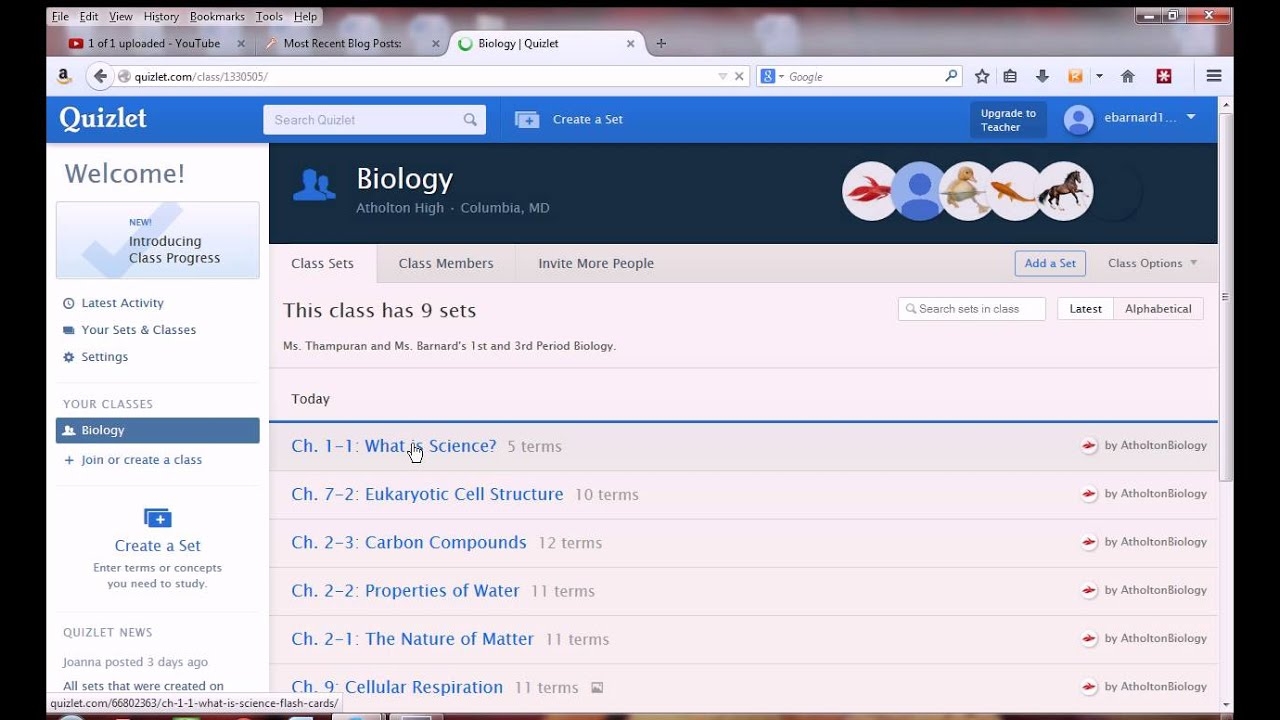 How To Combine Sets Of Quizlet Flashcards YouTube