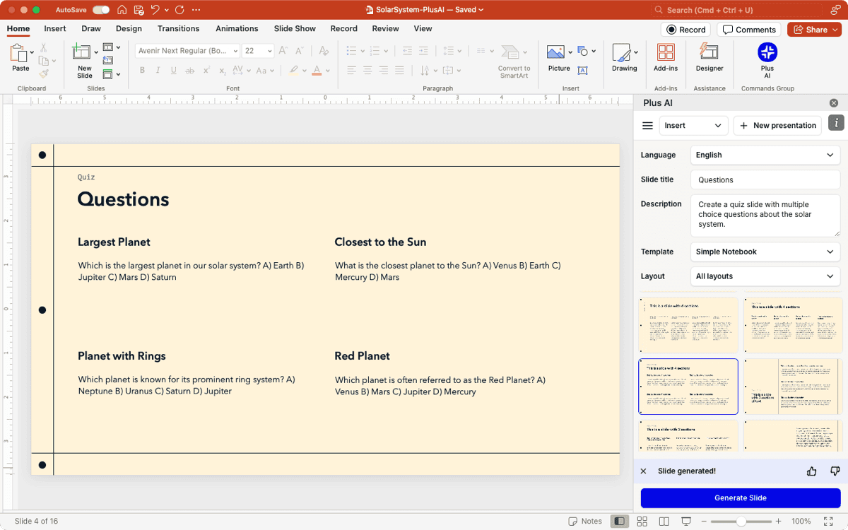 How To Convert A Slideshow To Flashcards Plus