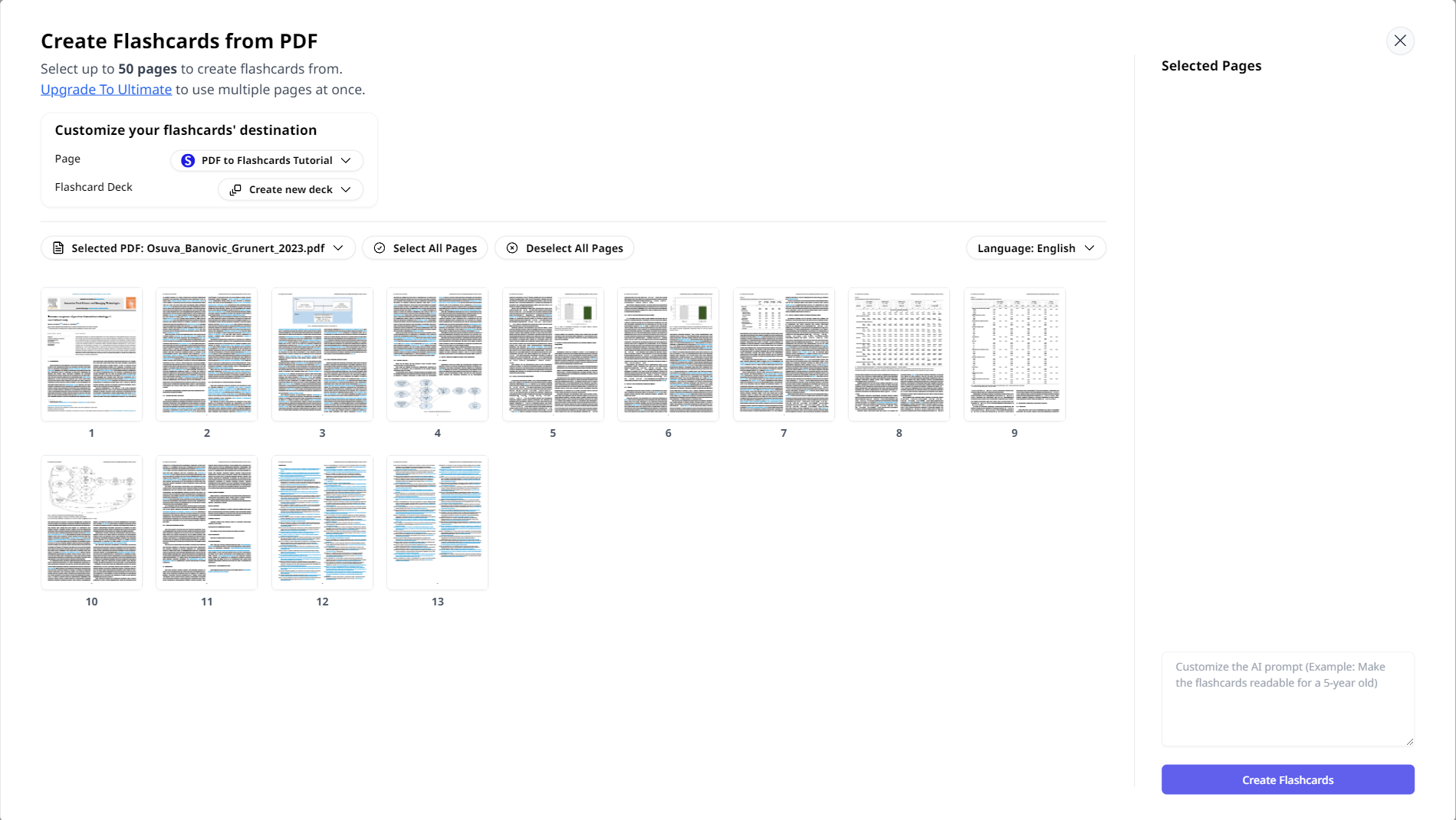 How To Create Flashcards From PDFs