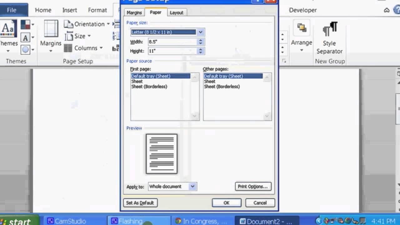 How To Make 3 X 5 Note Cards With Microsoft Word Microsoft Word Help YouTube