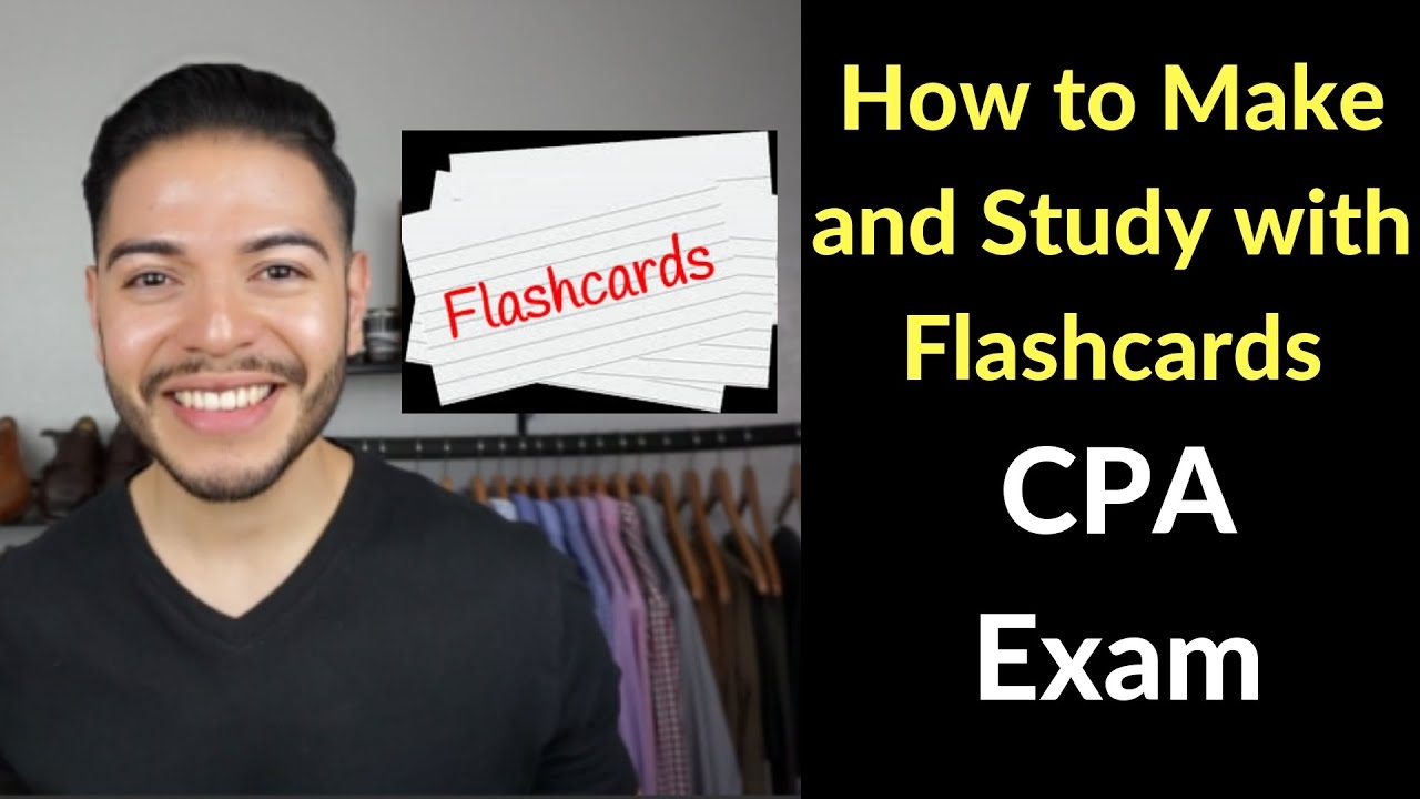 How To Make And Study With Flashcards CPA Exam Public Accounting YouTube