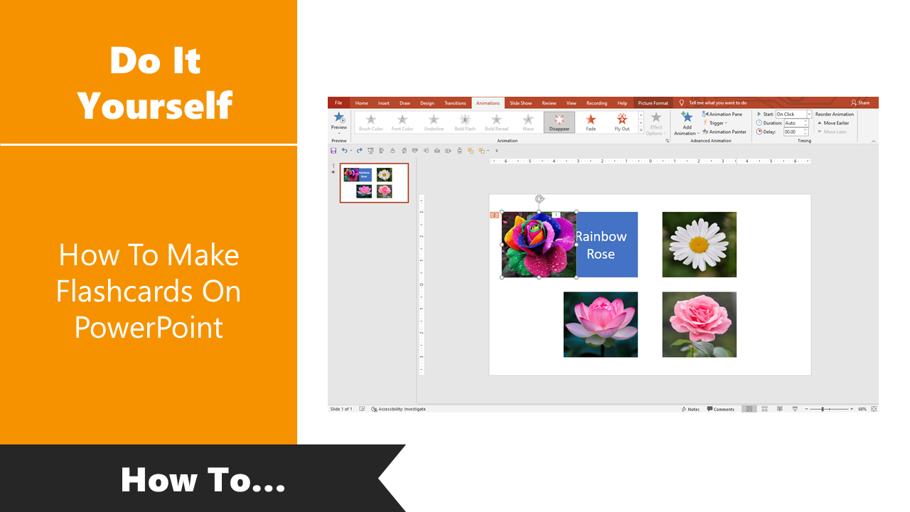 How To Make Flashcards On PowerPoint And Google Slides