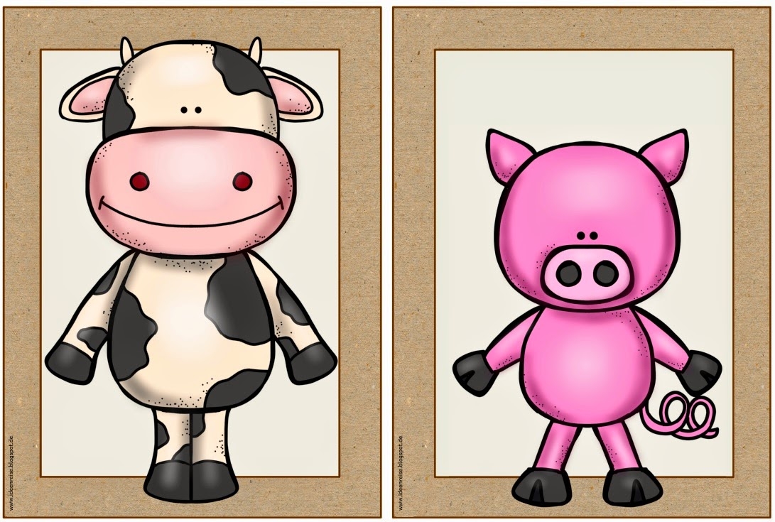flashcards animals farm