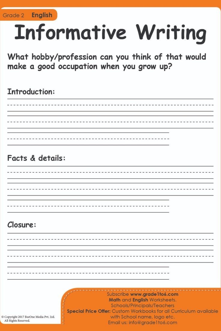 Informative Writing